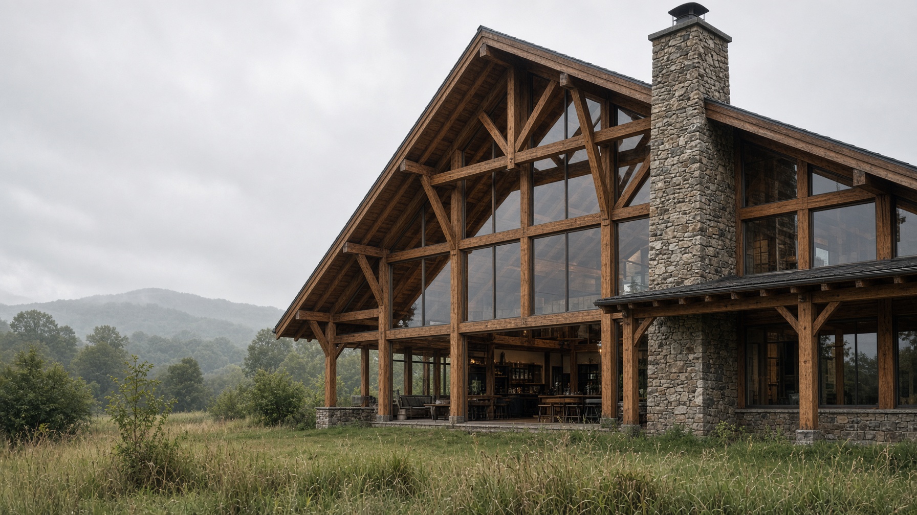 Timber Frame Hall