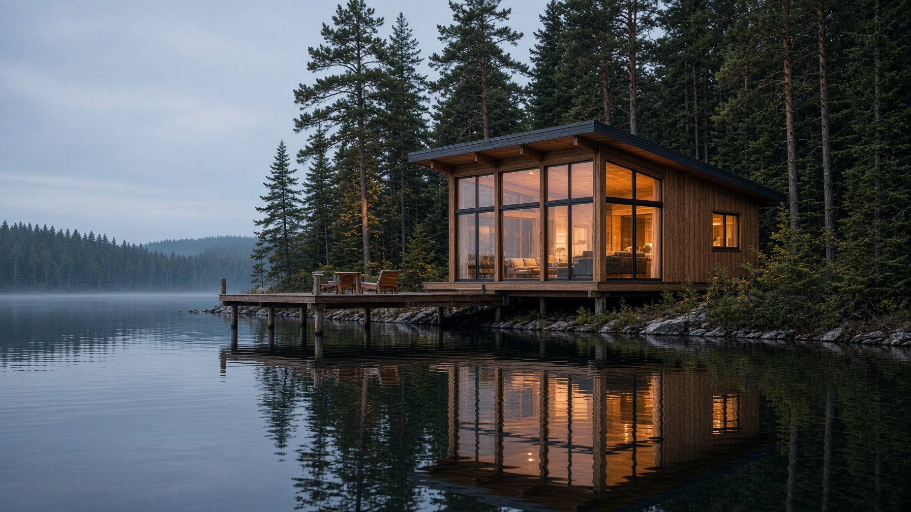 Lakeside Cabin